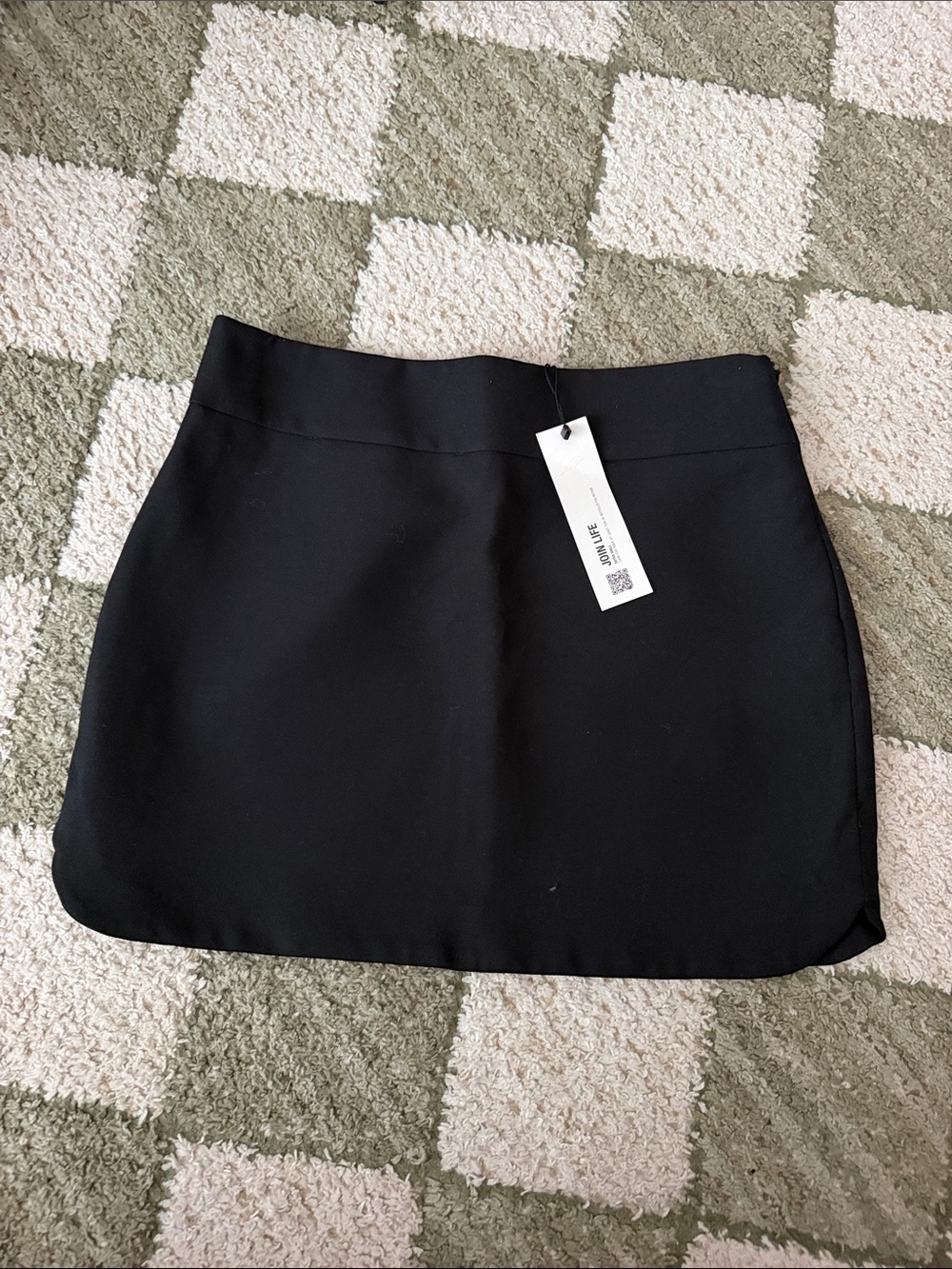 ZARA Black Mini Skirt NWT